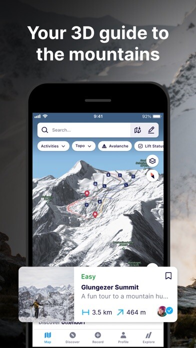 Emulate iPhone app FATMAP: Ski, Hike, Bike using MyAndroid Emulate iPhone app FATMAP: Ski, Hike, Bike using MyAndroid