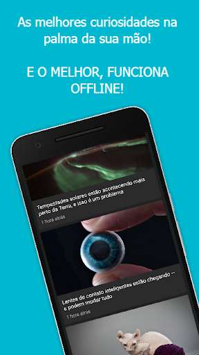 Run android online APK Fatos Ocultos - Curiosidades e Fatos Desconhecidos from MyAndroid or emulate Fatos Ocultos - Curiosidades e Fatos Desconhecidos using MyAndroid