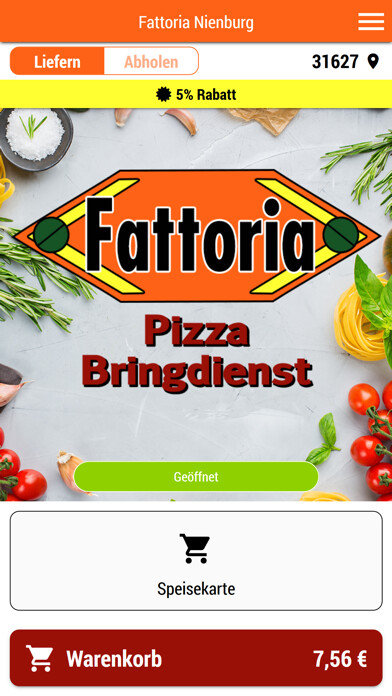 Emulate iPhone app Fattoria Nienburg using MyAndroid Emulate iPhone app Fattoria Nienburg using MyAndroid