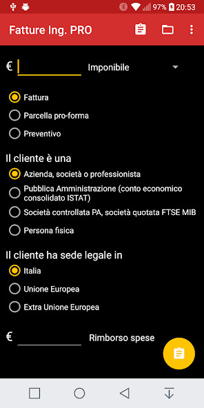 Run android online APK Fatture Ingegneri PRO from MyAndroid or emulate Fatture Ingegneri PRO using MyAndroid