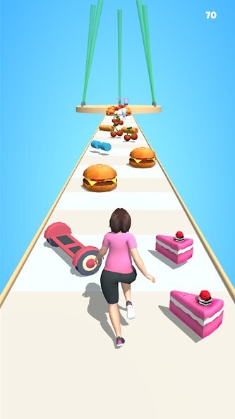 Run android online APK Fatty Run 3D from MyAndroid or emulate Fatty Run 3D using MyAndroid