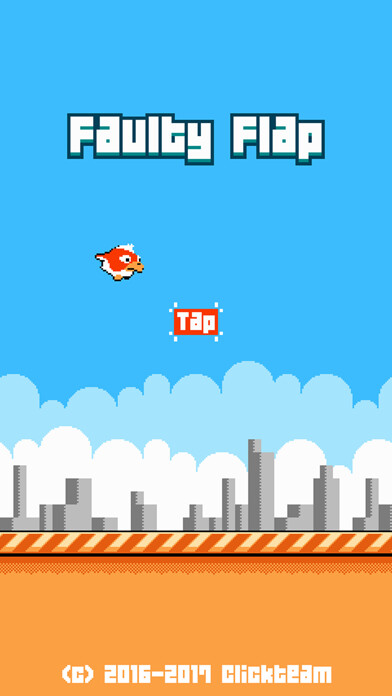 Emulate iPhone app Faulty Flap using MyAndroid
