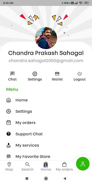 Run android online APK FavEat- Grocery, Food  More from MyAndroid or emulate FavEat- Grocery, Food  More using MyAndroid