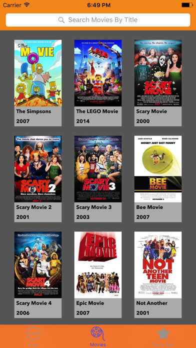 Emulate iPhone app FavMovie using MyAndroid Emulate iPhone app FavMovie using MyAndroid