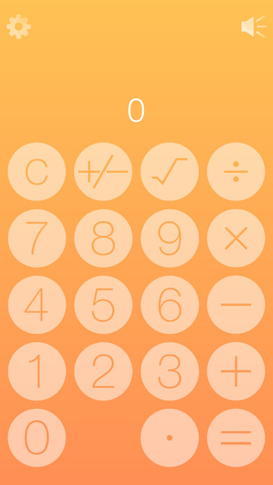 Emulate iPhone app Favorite Calculator using MyAndroid