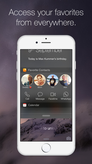 Emulate iPhone app Favorite Contacts: Launcher using MyAndroid Emulate iPhone app Favorite Contacts: Launcher using MyAndroid