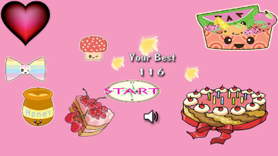 Emulate iPhone app Favorite Foods and Sweets Shooting Happy For Kids using MyAndroid
