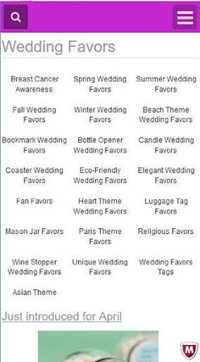 Run android online APK Favors Depot Wedding & Party Supplies from MyAndroid or emulate Favors Depot Wedding & Party Supplies using MyAndroid