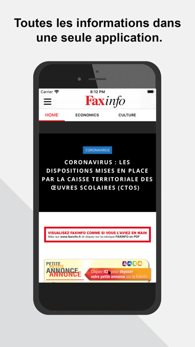 Emulate iPhone app FaxInfo using MyAndroid Emulate iPhone app FaxInfo using MyAndroid