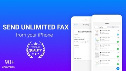 Emulate iPhone app FAX - Simple Fax App using MyAndroid