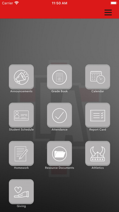 Emulate iPhone app Fayette Academy using MyAndroid