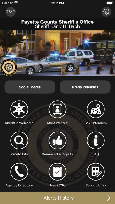 Run android online APK Fayette County GA Sheriff from MyAndroid or emulate Fayette County GA Sheriff using MyAndroid