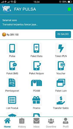 Run android online APK FAY PULSA from MyAndroid or emulate FAY PULSA using MyAndroid Run android online APK FAY PULSA from MyAndroid or emulate FAY PULSA using MyAndroid