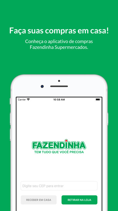 Emulate iPhone app Fazendinha Supermercados using MyAndroid Emulate iPhone app Fazendinha Supermercados using MyAndroid