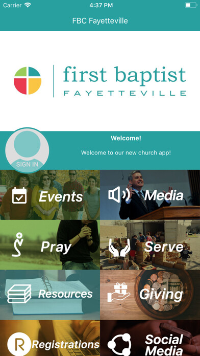 Emulate iPhone app FBC Fayetteville using MyAndroid Emulate iPhone app FBC Fayetteville using MyAndroid