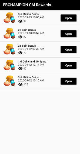 Run android online APK FBCHAMPION CM Rewards from MyAndroid or emulate FBCHAMPION CM Rewards using MyAndroid
