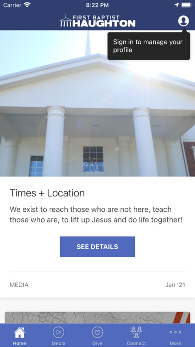 Emulate iPhone app FBC Haughton using MyAndroid Emulate iPhone app FBC Haughton using MyAndroid