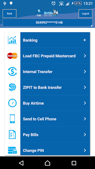 Run android online APK FBC Mobile Banking from MyAndroid or emulate FBC Mobile Banking using MyAndroid