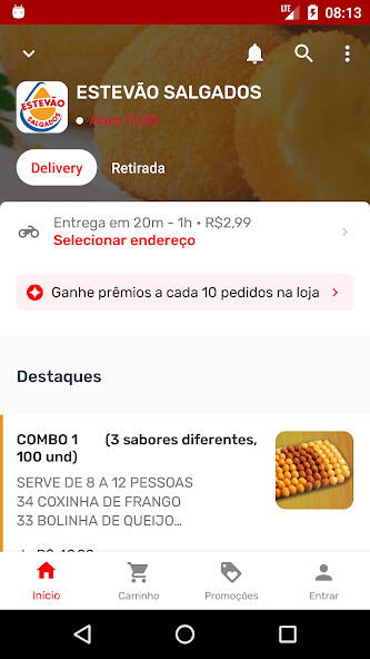 Run android online APK FÁBRICA DE SALGADOS ESTEVÃO from MyAndroid or emulate FÁBRICA DE SALGADOS ESTEVÃO using MyAndroid