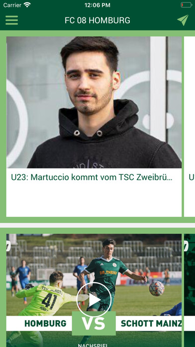 Emulate iPhone app FC 08 Homburg using MyAndroid Emulate iPhone app FC 08 Homburg using MyAndroid