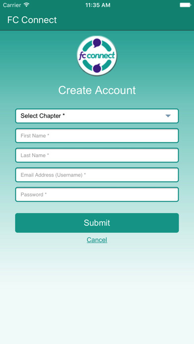 Emulate iPhone app FCConnect using MyAndroid