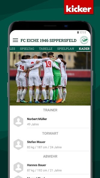 Run android online APK FC Eiche 1946 Sippersfeld from MyAndroid or emulate FC Eiche 1946 Sippersfeld using MyAndroid