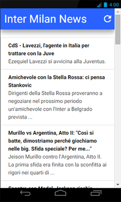 Emulate Android APK F.C. Internazionale News Emulate Android APK F.C. Internazionale News