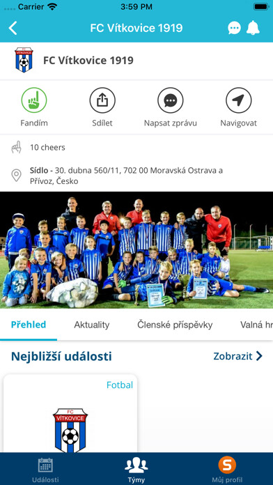 Emulate iPhone app FC Vítkovice 1919 using MyAndroid Emulate iPhone app FC Vítkovice 1919 using MyAndroid