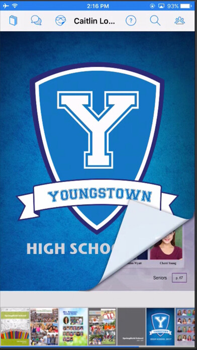 Emulate iPhone app FC Yearbooks using MyAndroid