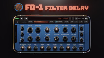 Emulate iPhone app FD-1 Filter Delay using MyAndroid