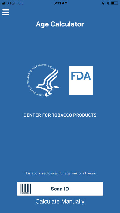 Emulate iPhone app FDA Age Calculator using MyAndroid Emulate iPhone app FDA Age Calculator using MyAndroid