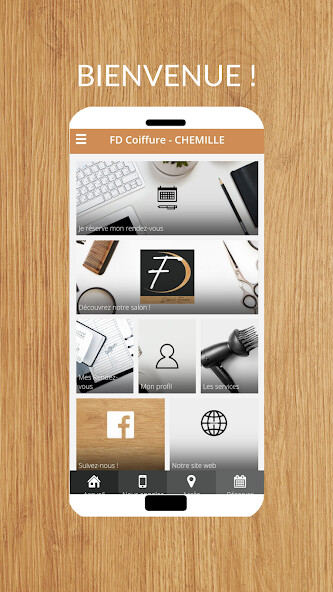 Run android online APK FD Coiffure from MyAndroid or emulate FD Coiffure using MyAndroid