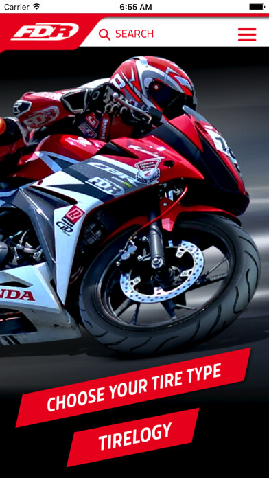Emulate iPhone app Fdrtire Catalogue using MyAndroid