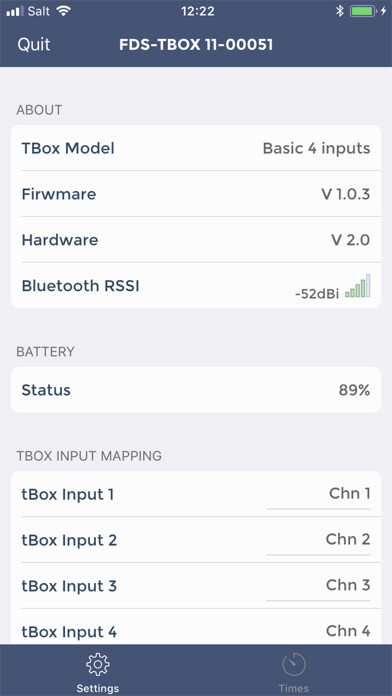 Emulate iPhone app FDS TBox Setup using MyAndroid