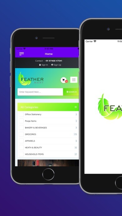 Emulate iPhone app Feather Mart using MyAndroid Emulate iPhone app Feather Mart using MyAndroid