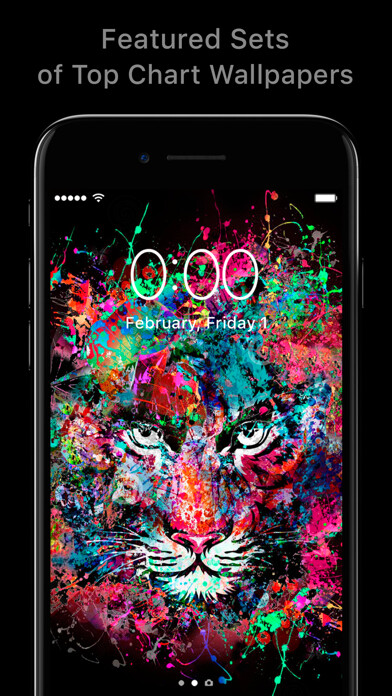 Emulate iPhone app Featured of Wallpapers & Cool Backgrounds App using MyAndroid Emulate iPhone app Featured of Wallpapers & Cool Backgrounds App using MyAndroid