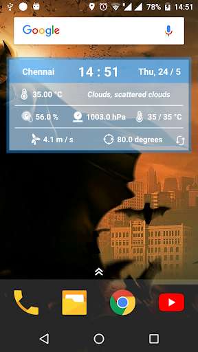 Run android online APK FebWeather from MyAndroid or emulate FebWeather using MyAndroid