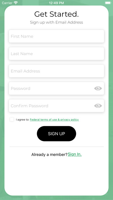 Emulate iPhone app Federal Club using MyAndroid Emulate iPhone app Federal Club using MyAndroid