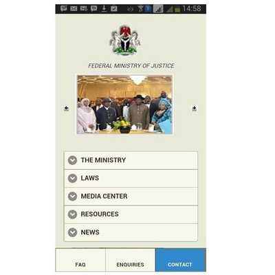 Emulate Android APK Federal Ministry of Justice