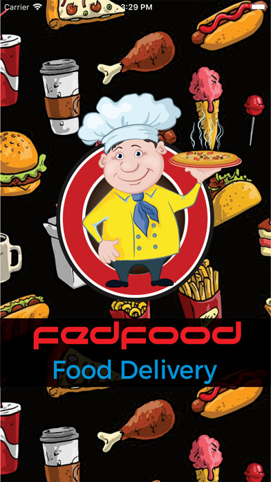 Emulate iPhone app FedFood - Food delivery app using MyAndroid Emulate iPhone app FedFood - Food delivery app using MyAndroid