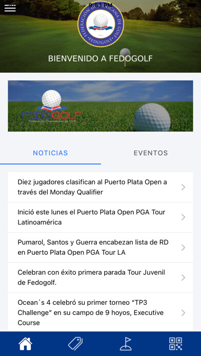 Emulate iPhone app Fedogolf using MyAndroid Emulate iPhone app Fedogolf using MyAndroid