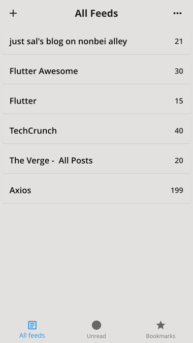 Emulate iPhone app Feedbox - RSS Reader using MyAndroid Emulate iPhone app Feedbox - RSS Reader using MyAndroid