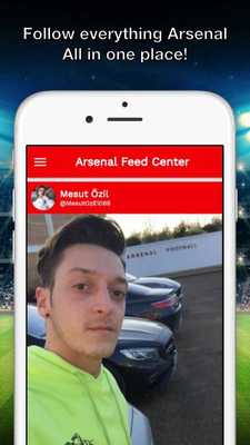 Emulate Android APK Feed Center for Arsenal