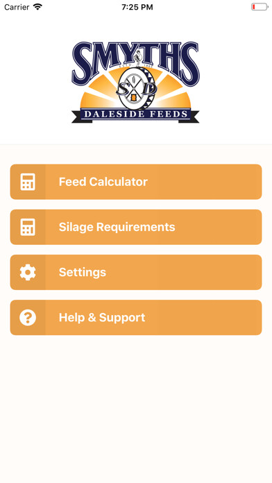 Emulate iPhone app Feed & Forage Calculator using MyAndroid Emulate iPhone app Feed & Forage Calculator using MyAndroid