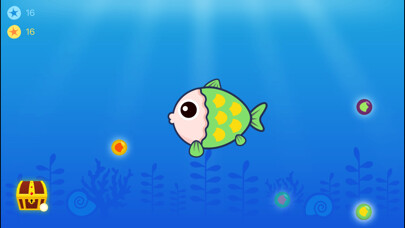 Emulate iPhone app Feed Happy Fish - Your Pet Fish using MyAndroid