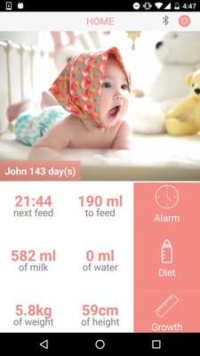 Emulate Android APK Feedi Baby