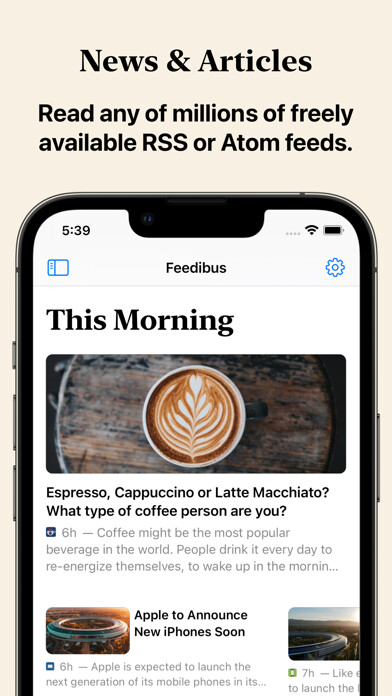Emulate iPhone app Feedibus — RSS Feed Reader using MyAndroid Emulate iPhone app Feedibus — RSS Feed Reader using MyAndroid