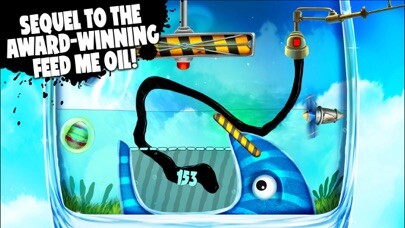 Emulate iPhone app Feed Me Oil 2 using MyAndroid