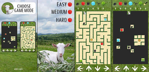 Run android online APK Feed The Goat - Maze Mission from MyAndroid or emulate Feed The Goat - Maze Mission using MyAndroid