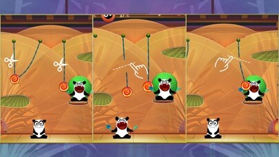 Emulate iPhone app Feed the Panda: Rope Puzzle using MyAndroid Emulate iPhone app Feed the Panda: Rope Puzzle using MyAndroid